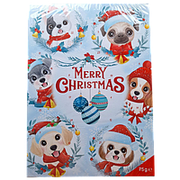 Різдвяний шоколадний адвент-календар Baron Excellent в асортименті, 75 г (35х30 см)