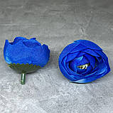 Бутон півонії 3,5 см, колір -синій, арт 016310, поштучно, Синій, фото 3