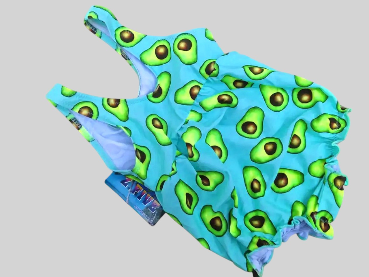 Купальник слитный детский Z FIVE Сонечко 2216 голубой(В НАЛИЧИИ ТОЛЬКО 26 28 30 32 34 УКР р-ры)