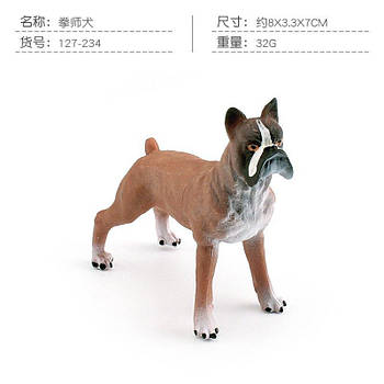 Фігурка собаки боксера колекційна i33 G-Rich