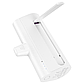Повербанк Borofone 5000mAh для Type-C кишеньковий Power Bank Mini Pocket BJ35 White, фото 3