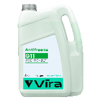 Охолоджувальна рідина (антифриз, тосол) 5 л Vira -40 (зелений) G11