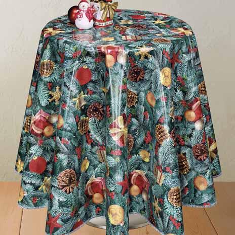 Клейонка кухонна Oncu Grup Декорама 1.4 м пог. м Новорічна (20-А)