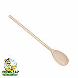 Ложка дерев'яна для кухні, довжина 40 см, фото 2