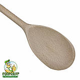 Ложка дерев'яна для кухні, довжина 40 см, фото 4