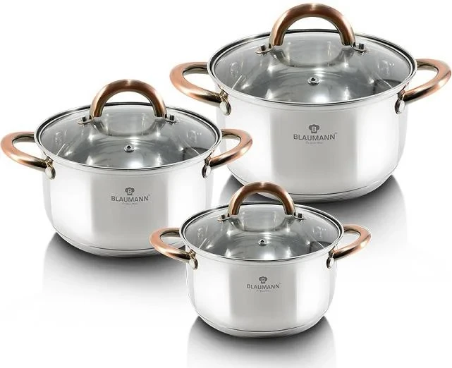 Набір якісного посуду Blaumann BL-3247  6 предметів