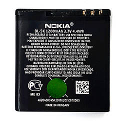 Батарея (Акумулятор) Nokia BL-5K 701, C7-00, N85, N86, Oro, X7-00 оригінал Китай 1000 mAh