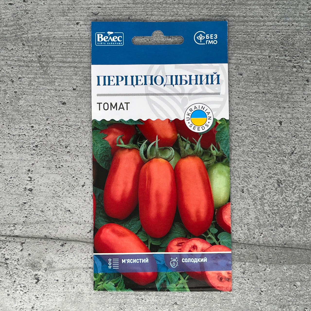 Томат Перцеподібний 0,15 г насіння пакетоване Велес