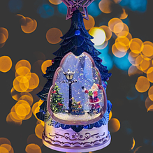 Новорічні музикальні світильники