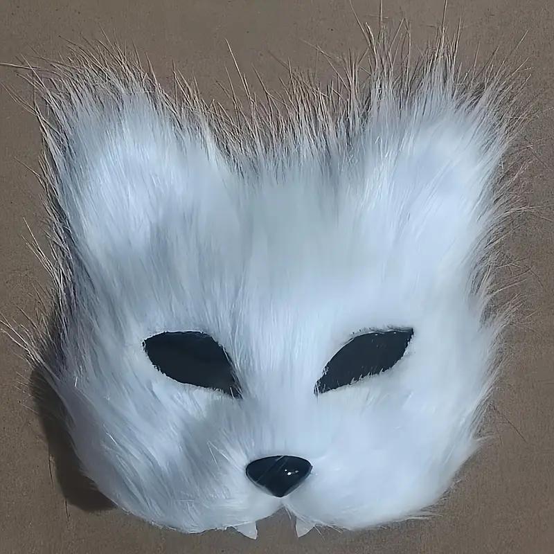 Маска лисиці. кішки для квадробера. Маска квадробера біла, фото 1