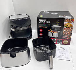 Фритюрниця багатофункціональна, аерофритюрниця 3500 Вт на 10,5 л. Zepline ZP-110 Аерогриль для картоплі фрі