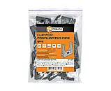 Кліпса для гофротруби D 25 мм, сіра, фото 2