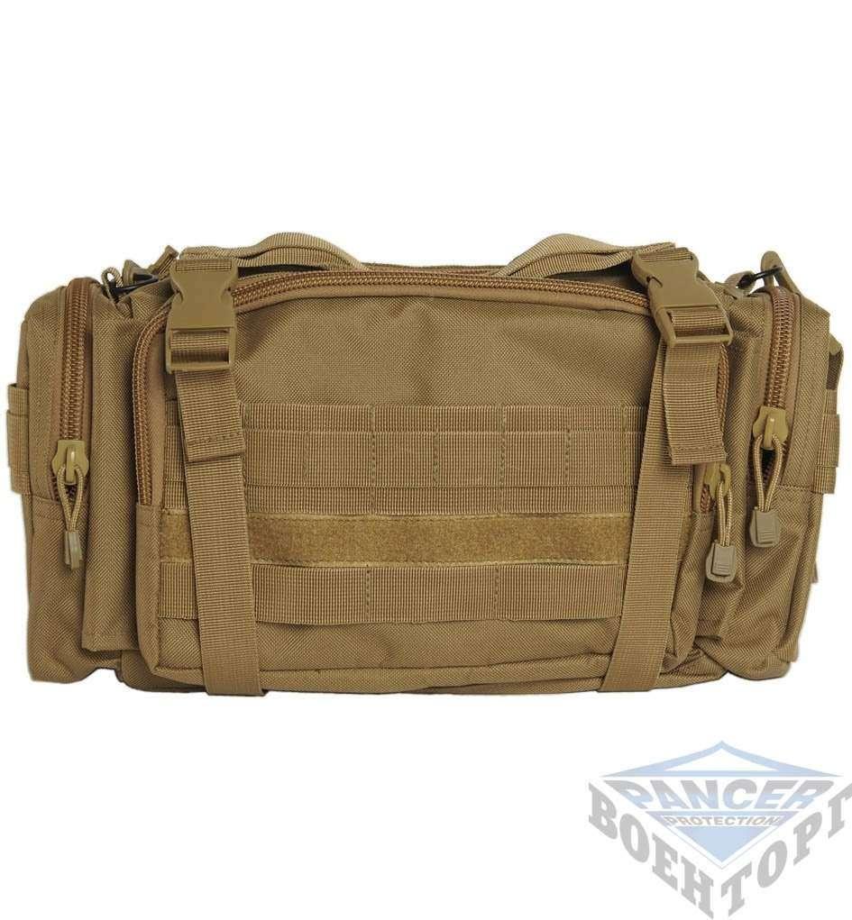 Сумка поясна FANNY PACK велика (37х20х8) хакі