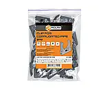 Кліпса для гофротруби D 40 мм, сіра, фото 2