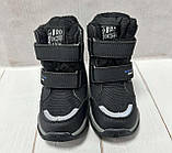 Дитячі зимові чоботи сноубутси Tom.M чорні 22-25, фото 4