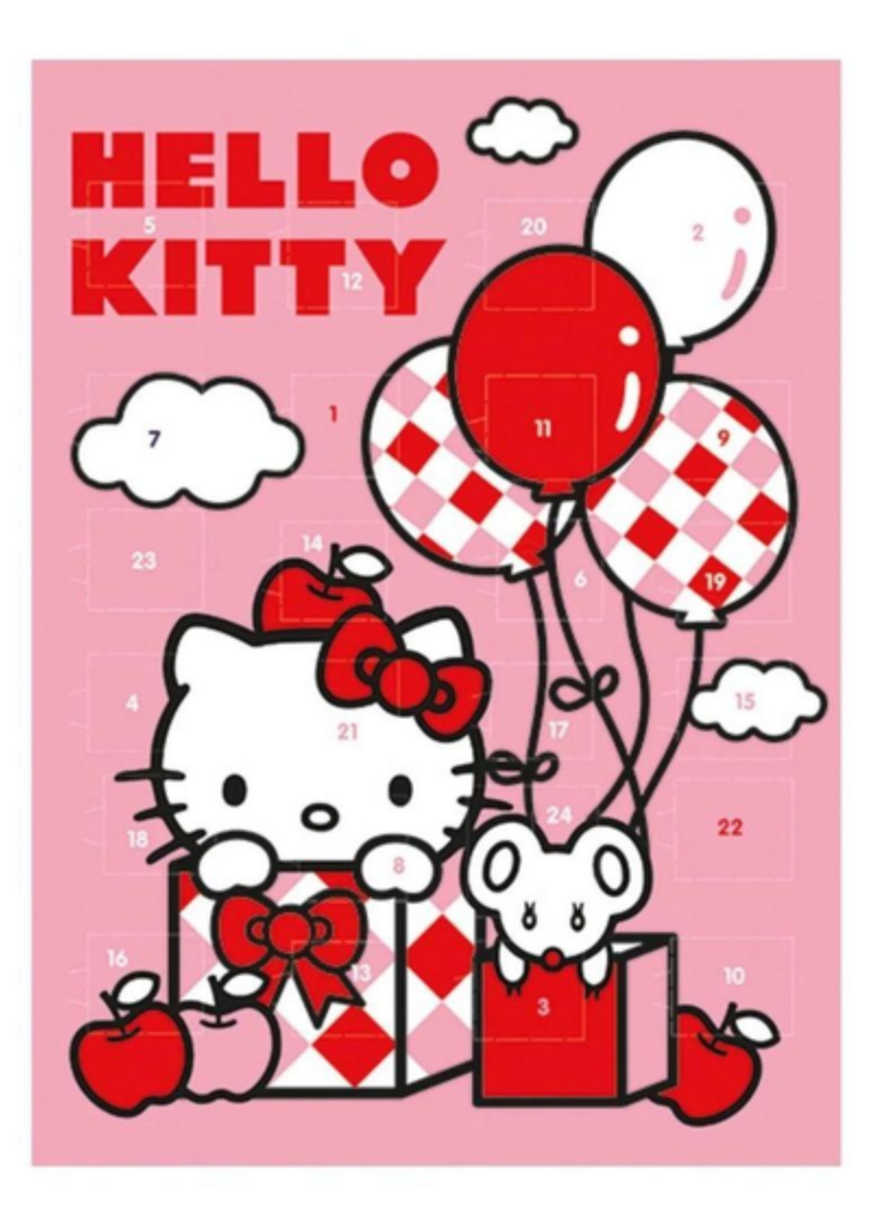 Адвент Календар із шоколадом Windel Hello Kitty Adventskalender Рожевий 75г