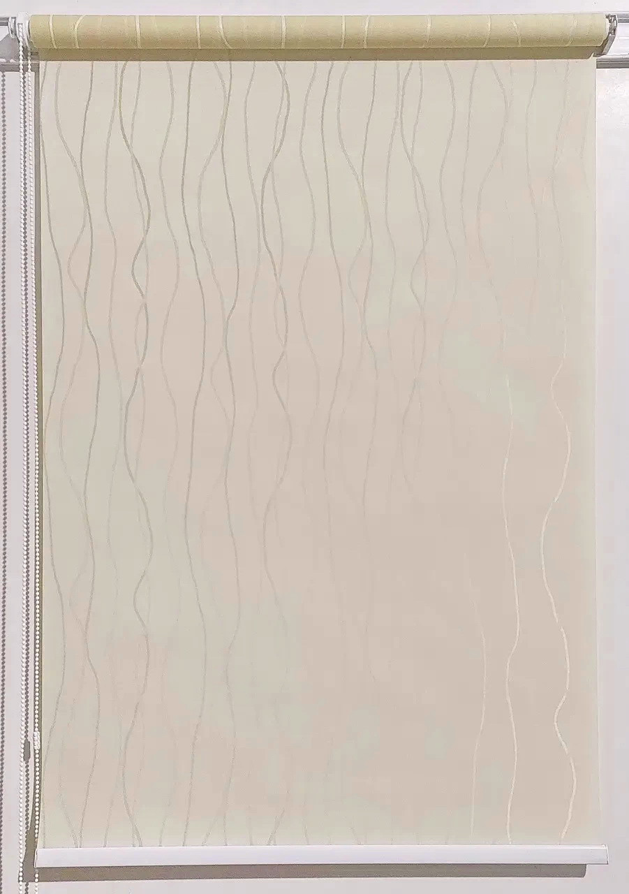 Рулонна штора Фала Кремовий, фото 1