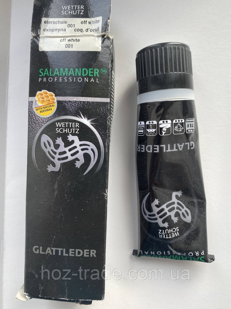 Крем для взуття Salamander Світло-бежевий Скорлупа Термін закінчився уцінка