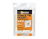 Кріплення для кабельної стяжки 19х19 мм, самоклеюча, фото 2