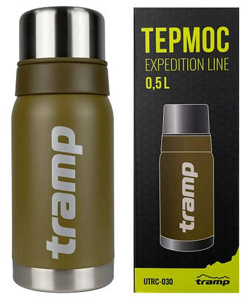 Питний термос Tramp Expedition Line (Olive), 500 мл, фото 1