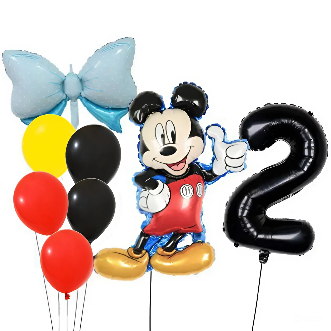 Фонтан із кульок Міккі Маус із бантом