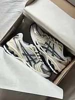Чоловічі кросівки ASICS Gel-Kayano 14 White/Black (41-45), Замша