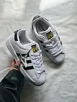 Кросівки Adidas Superstar White (36-40), Шкіра