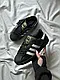 Кросівки Adidas Superstar Black (36-40), Шкіра - фото 1 - id-p2420819403