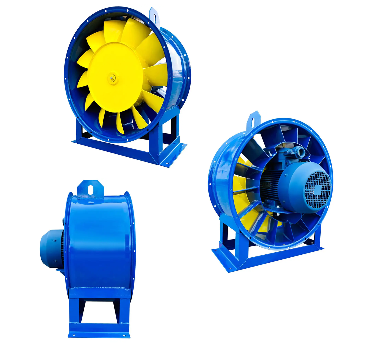 Вентилятор осьовий В-2,3-130 №5 1,1 кВт 1500 об/хв