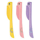 Feather Flamingo S Жіноча бритва для обличчя, 3 шт, фото 2