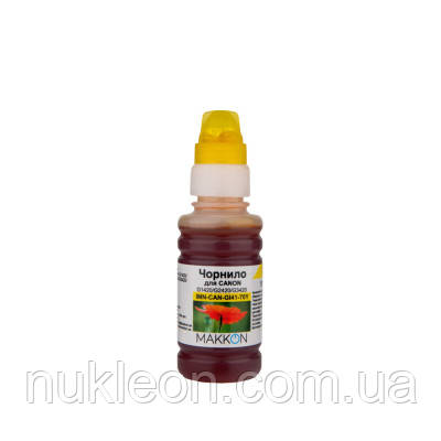 Популярний! Чорнило Makkon Canon GI-41 70 мл yellow (IMN-CAN-GI41-70Y) - Краща якість тільки на Nukleon.com.ua