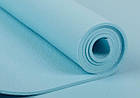 Йога мат Rishikesh Premium 60 Bodhi килимок для йоги та спорту Світло-блакитний, фото 2