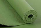 Йога мат Rishikesh Premium 60 Bodhi килимок для йоги та спорту Яблучно-зелений, фото 4