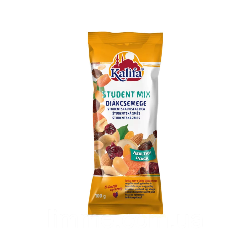 Суміш горішків та сухофруктів Kalifa 100 г