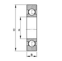 Підшипник NTN SC04A50CS24PX1/3AS, 8 кульок