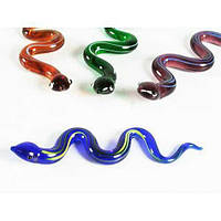 Фігурка Змія художнє скло набір 4 шт.
