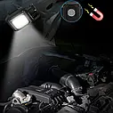 Ліхтарик брелок акумуляторний LED COB з карабіном і магнітом 500 mAh, фото 6