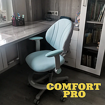 Дитяче ортопедичне крісло для хлопчика з підставкою та підлокітниками Evo-Kids Mio, фото 5