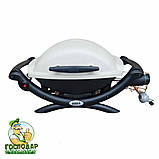 Портативний газовий гриль Weber Titan Q1000 з возиком-підставкою (ВЖИВАНИЙ), фото 3