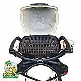 Портативний газовий гриль Weber Titan Q1000 з возиком-підставкою (ВЖИВАНИЙ), фото 9