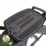 Портативний газовий гриль Weber Titan Q1000 з возиком-підставкою (ВЖИВАНИЙ), фото 6