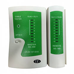 Тестер LAN тестер проводу з USB BS-468N RJ-45+RJ11