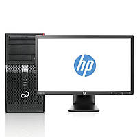 Комп'ютер Fujitsu Esprimo P720 E85+ Tower (i5-4570/8/500/120SSD/GTX1060-3Gb) + Монітор 22" Samsung 2 "Б/У"