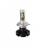 Автомобільні LED лампи H4 6000K/6000LM 50W X3 (Автолампи з активним охолодженням), фото 4