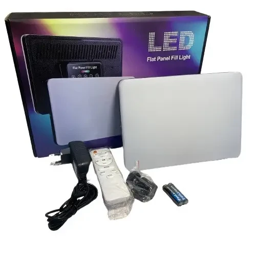 Fill Light F99 RGB для фото- та відеознімання LED Лампа Професійне Студійне Освітлення, фото 1