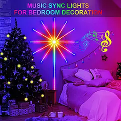 Світлодіодний смарт-спенз із bluetooth 28 KKey Kit ВТ з музичним режимом APP LED LIGHT SF-9