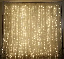 Гірлянда Світлодіодна Штора 200 LED 3х2 м Теплий