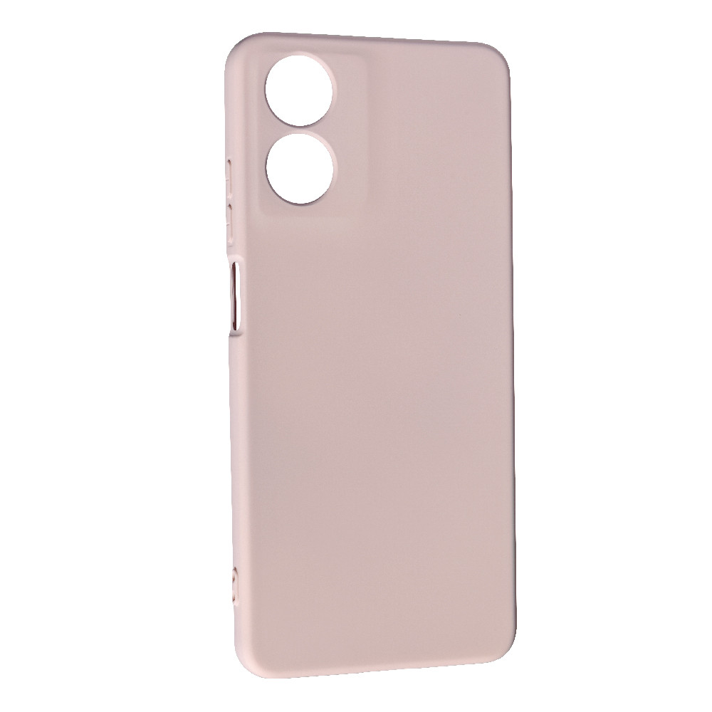Силіконовий чохол Case SMTT (AA) для Motorola E14/G04 Pink Sand