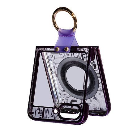 Чохол Fashion New для Samsung Flip 6 Violet, фото 3