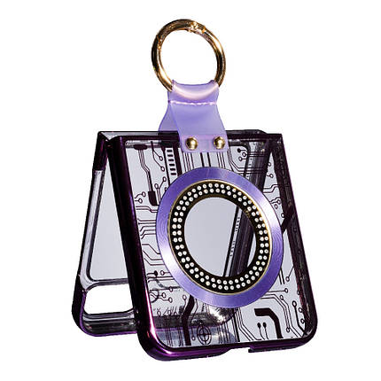 Чохол Fashion New для Samsung Flip 6 Violet, фото 4